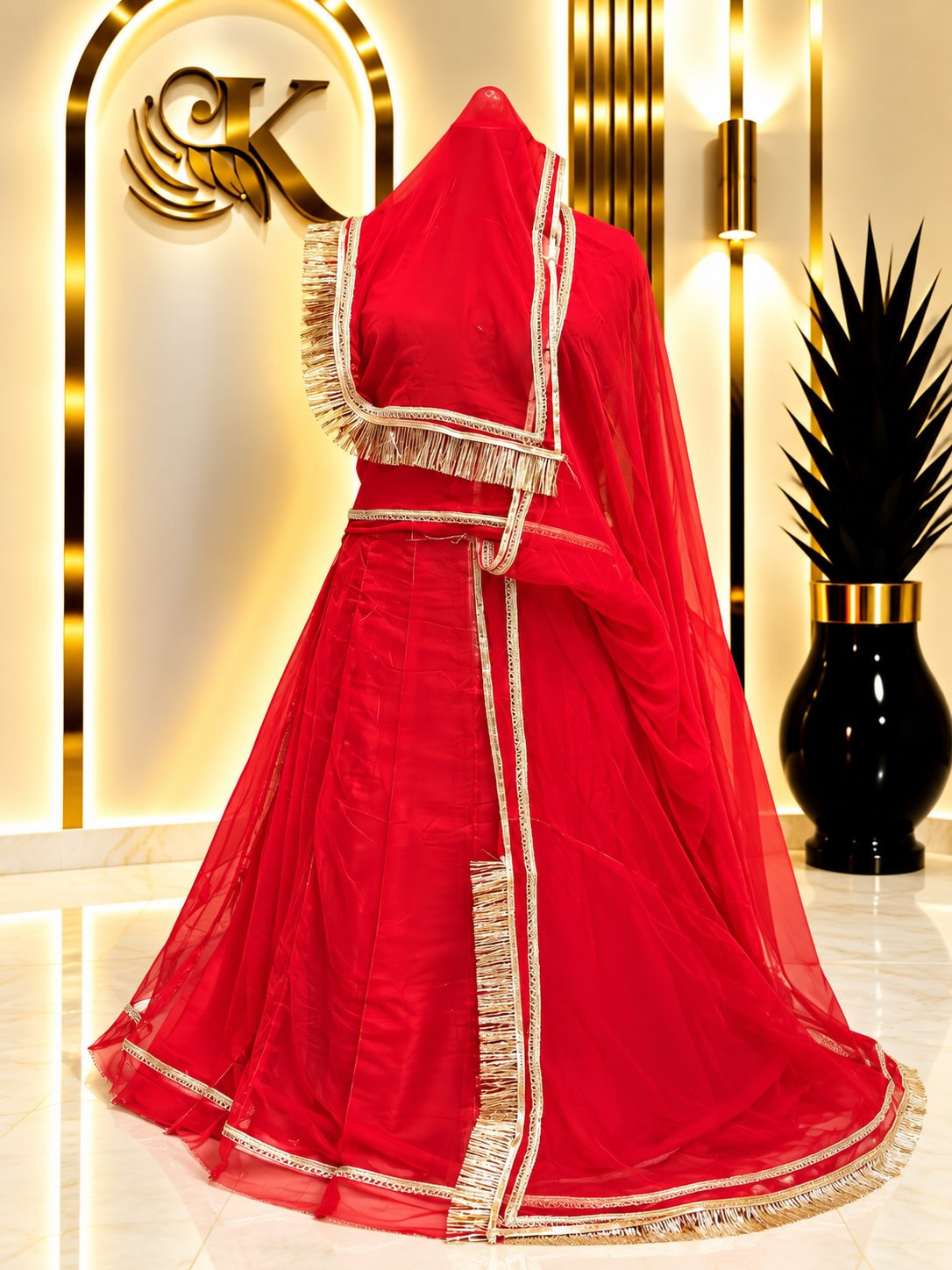 32 Kali Half Pure Rajwadi Poshak | Traditional Rajasthani Designer Lehenga Set