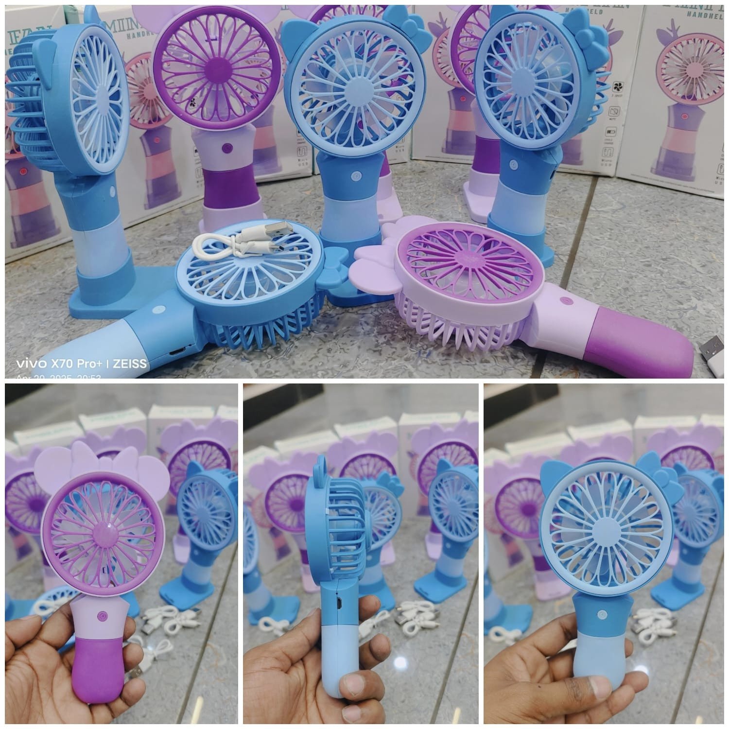 Mini Fan – Portable Rechargeable Cooling Companion