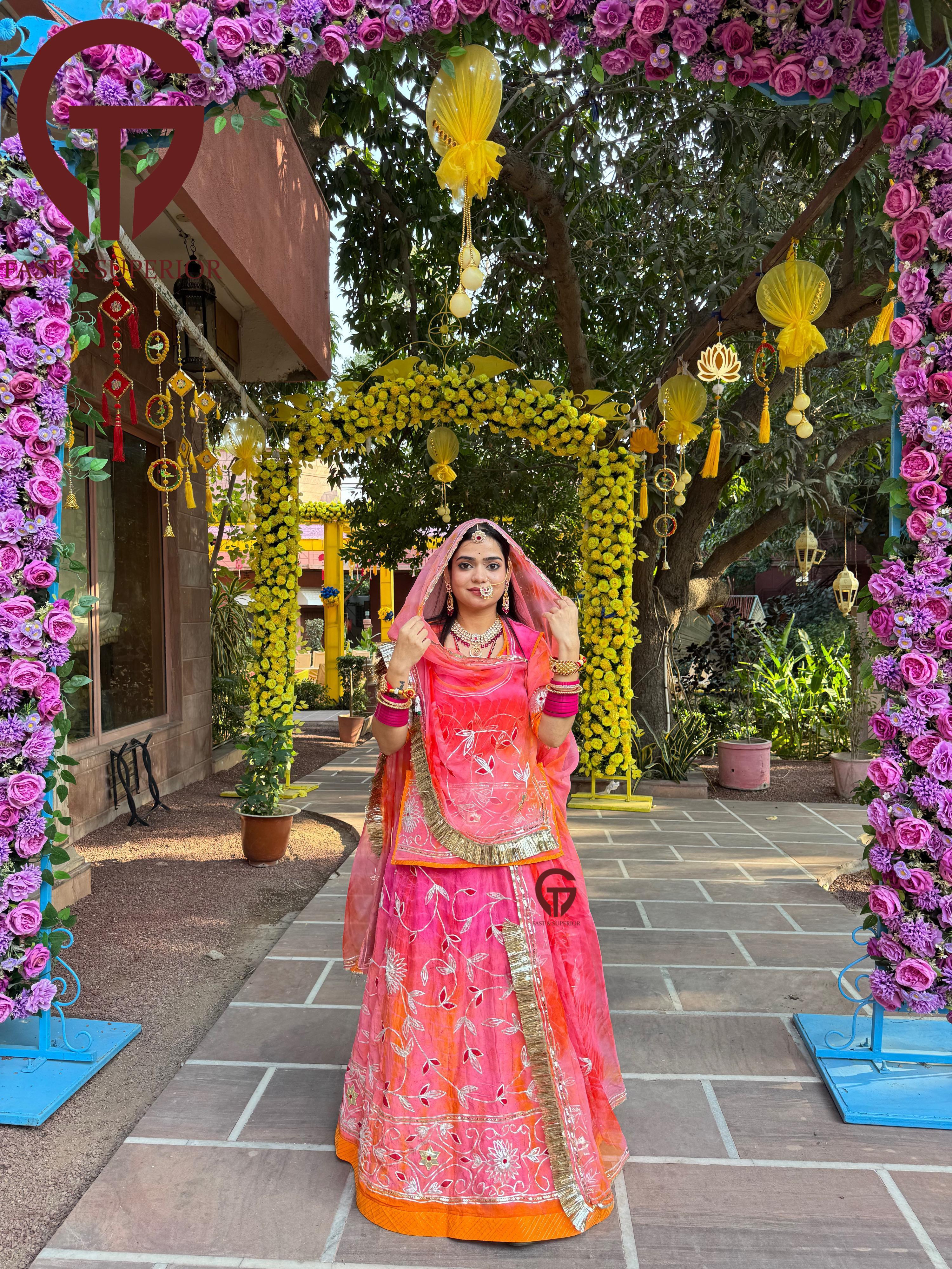 Royal rajwari rajputi poshak for women