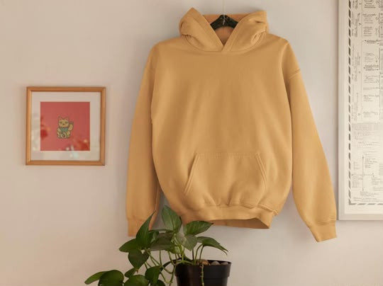 Solid Men’s Full Warm Winter Hoodie