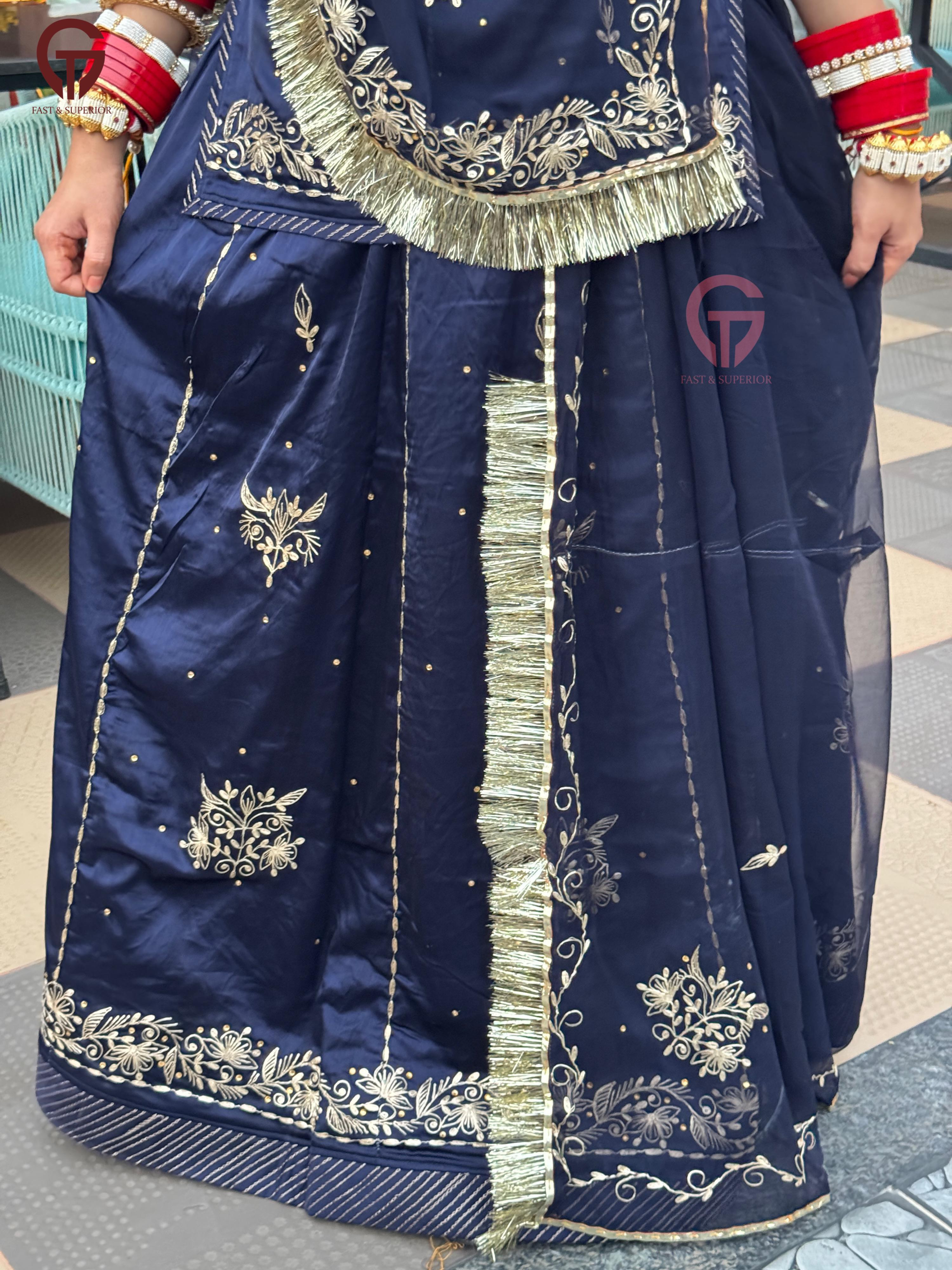 Sout new colour daing rajputi poshak