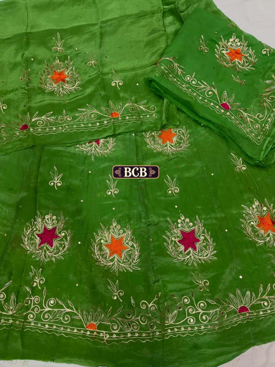 Boutique Range Rajputi Poshak | Natural Crepe Suit with Pure Odhna | | Premium Ethnic Wear