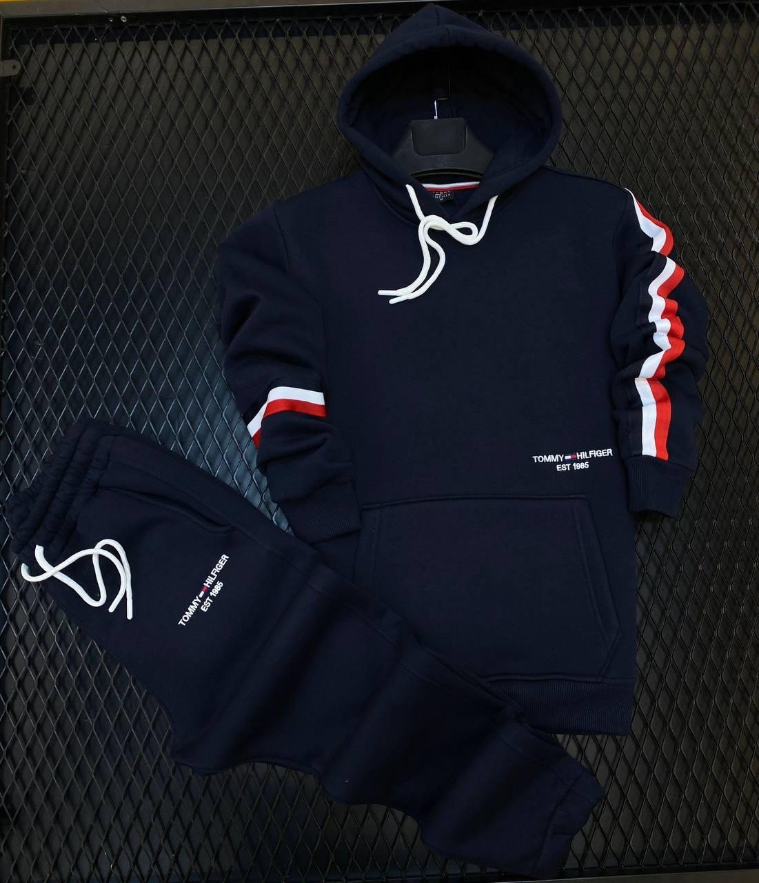 TOMMY Hilfiger Fleeze Cotton Full Warm Winter Tracksuit