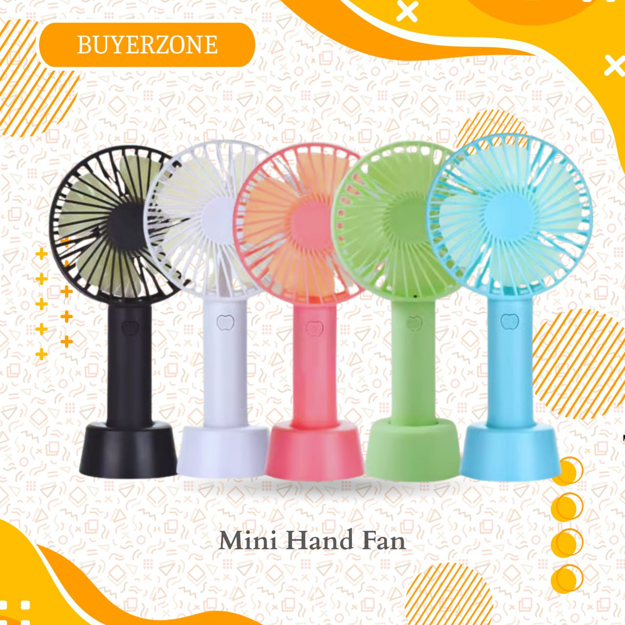 Portable USB Rechargeable Fan