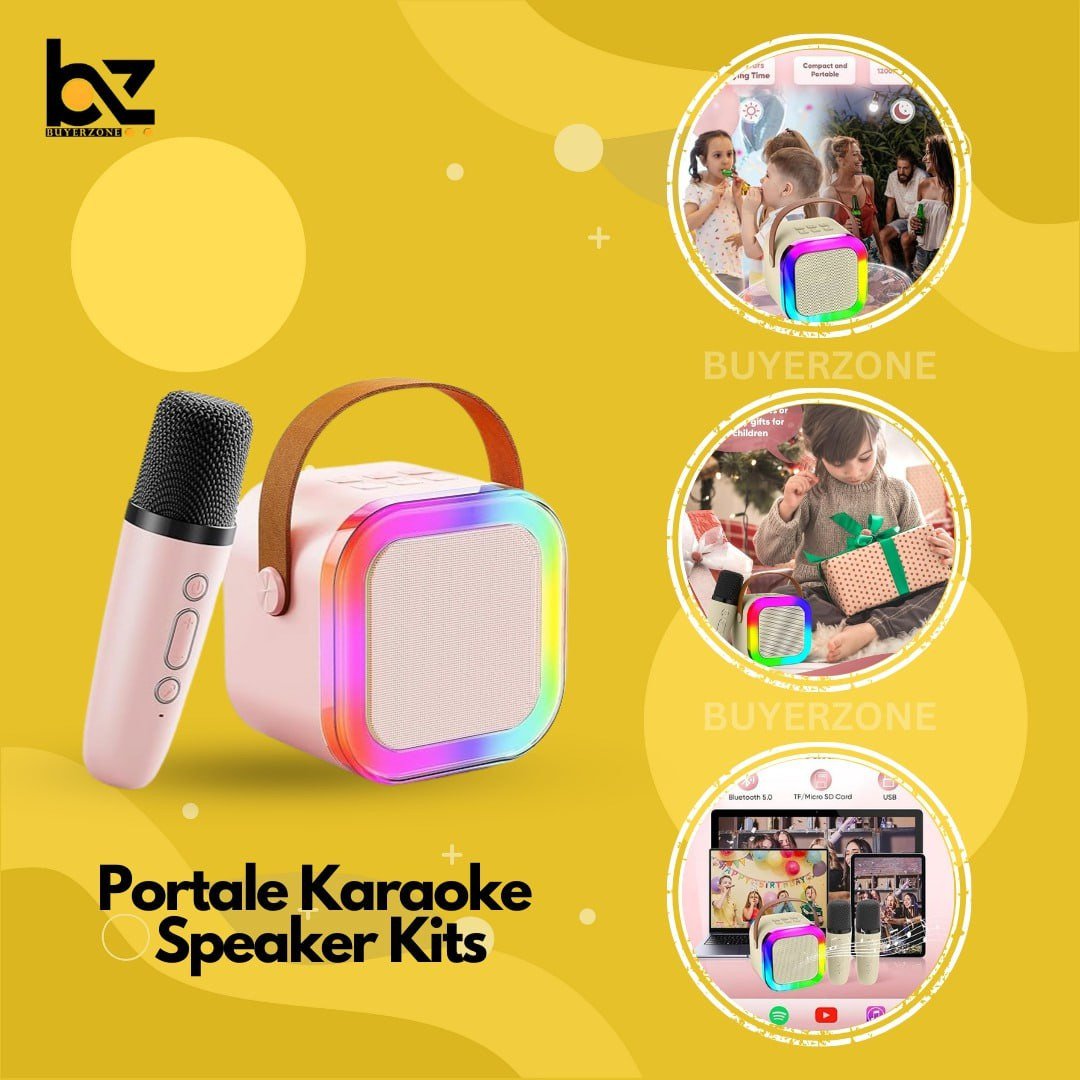 Wireless Bluetooth Karaoke Speaker with Mike