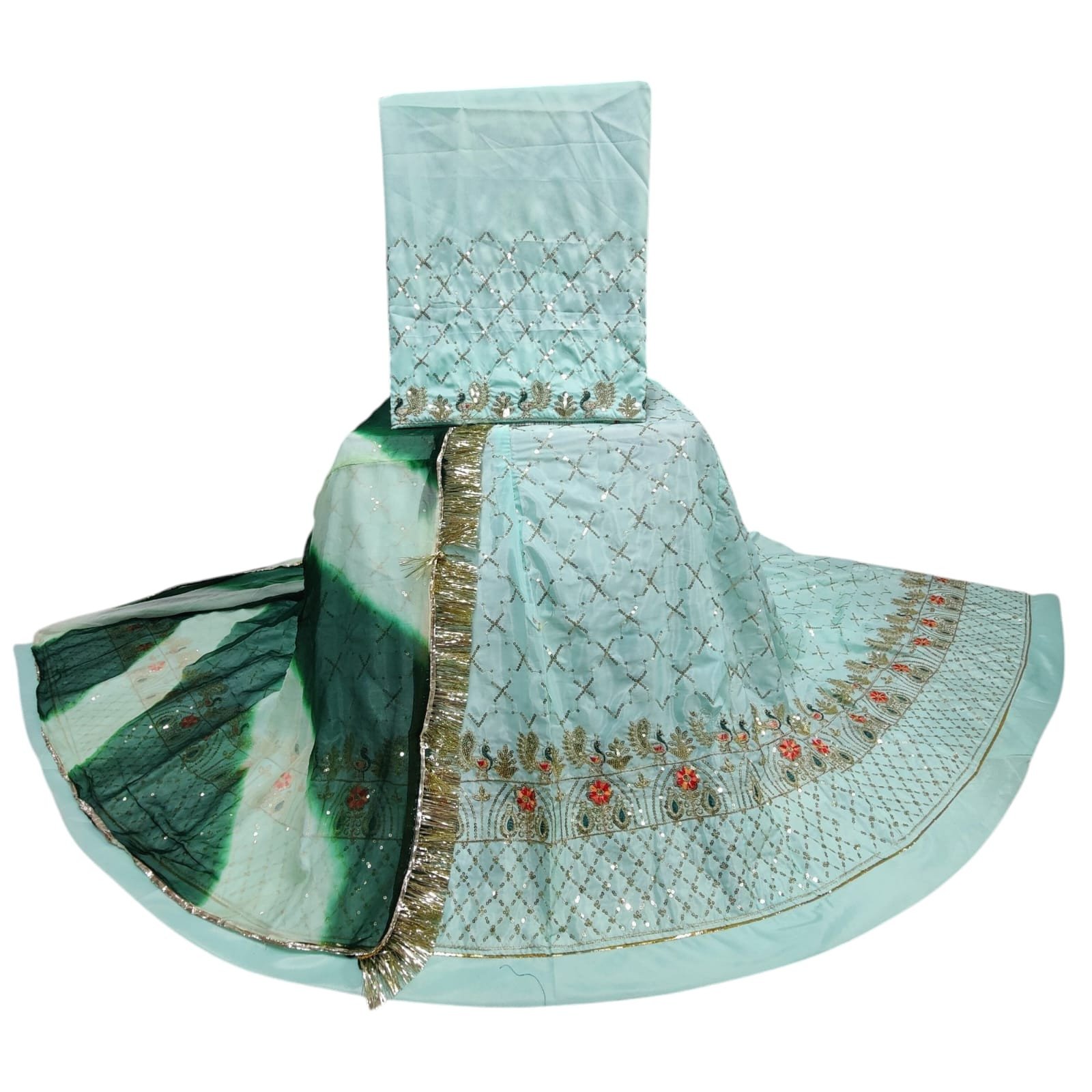 Traditional  in Premium Heavy Crepe  Rajputi Poshak