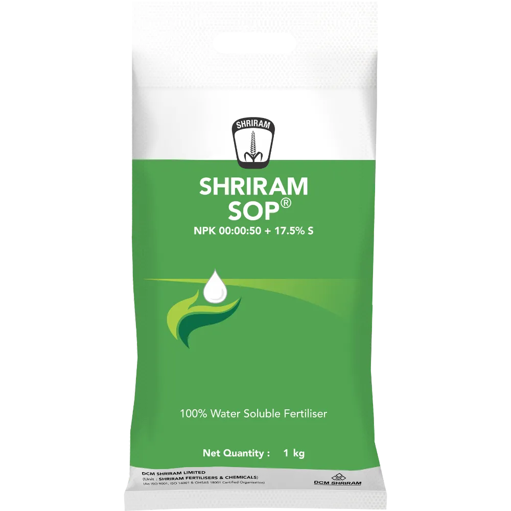 Shriram SOP 00:00:50 + 17.5% Sulphur Fertilizer | Boost Oil, Stress Tolerance