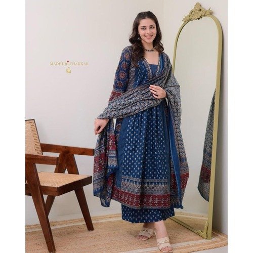 Designer Azrak taj cotton suit