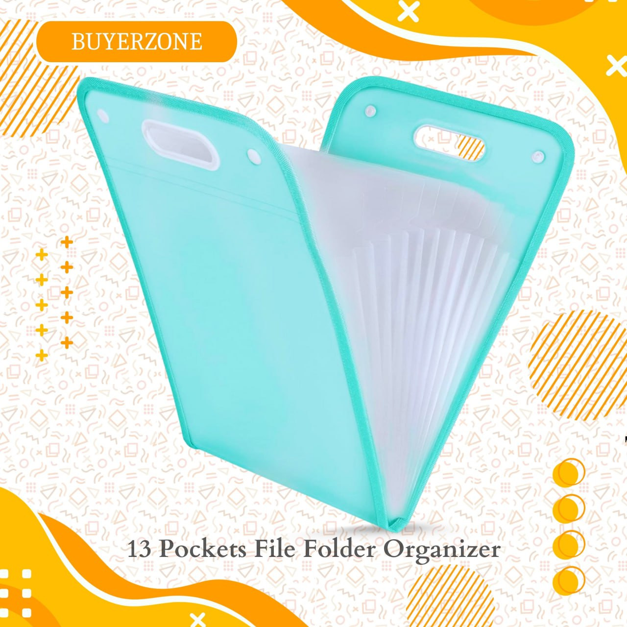 13 Pockets Expanding File Folder