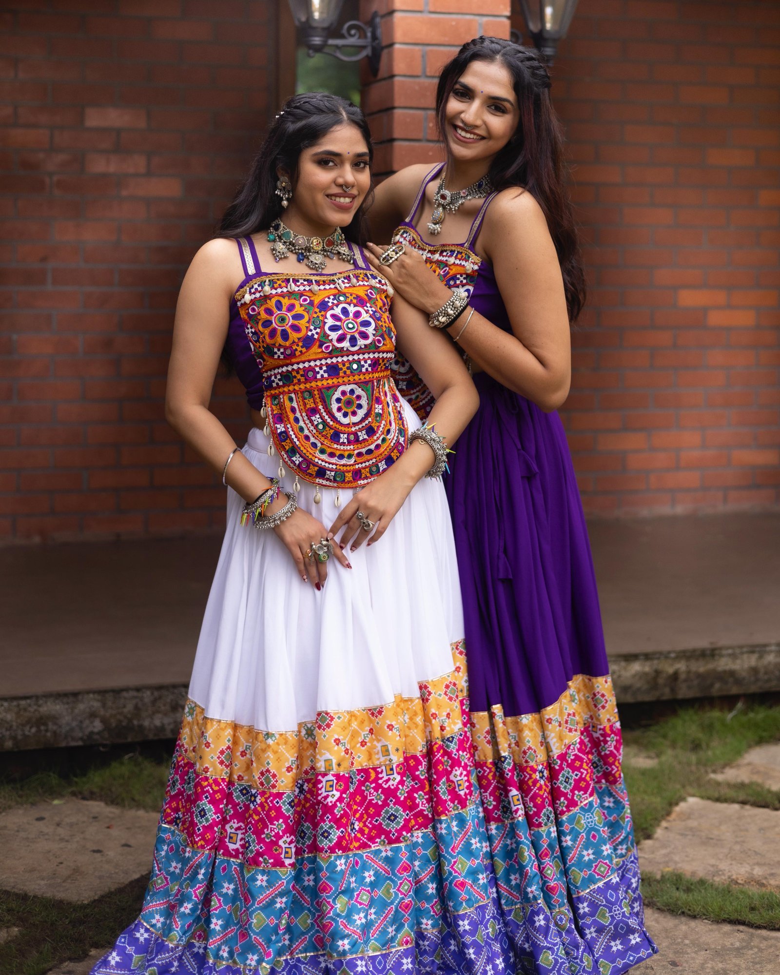 Ethnic Women Lehenga With Fancy Top