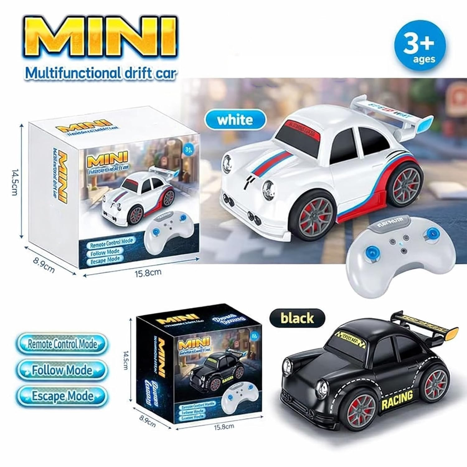 Mini Drift Sensor Car with Gesture Control,