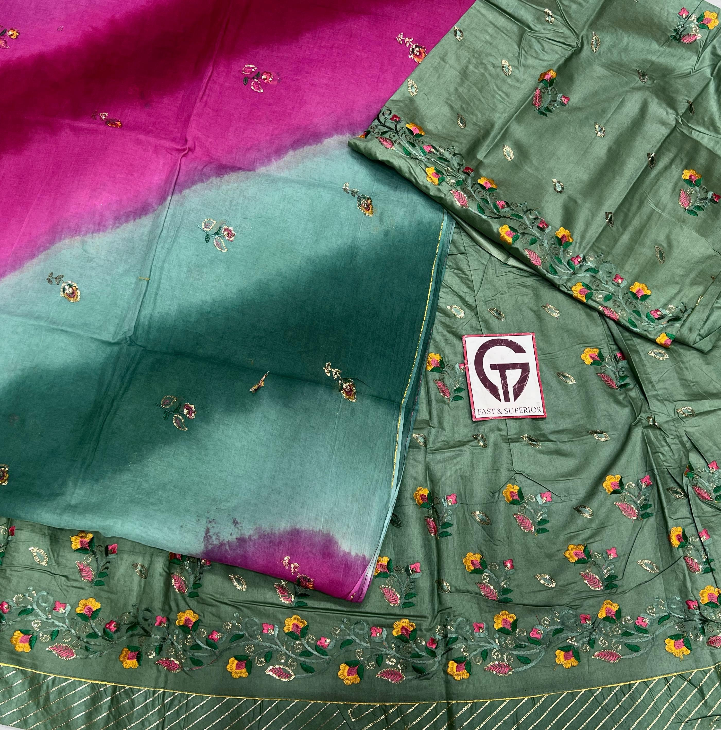 New Design New Work Party wear, Cotton Rajputi  Poshak