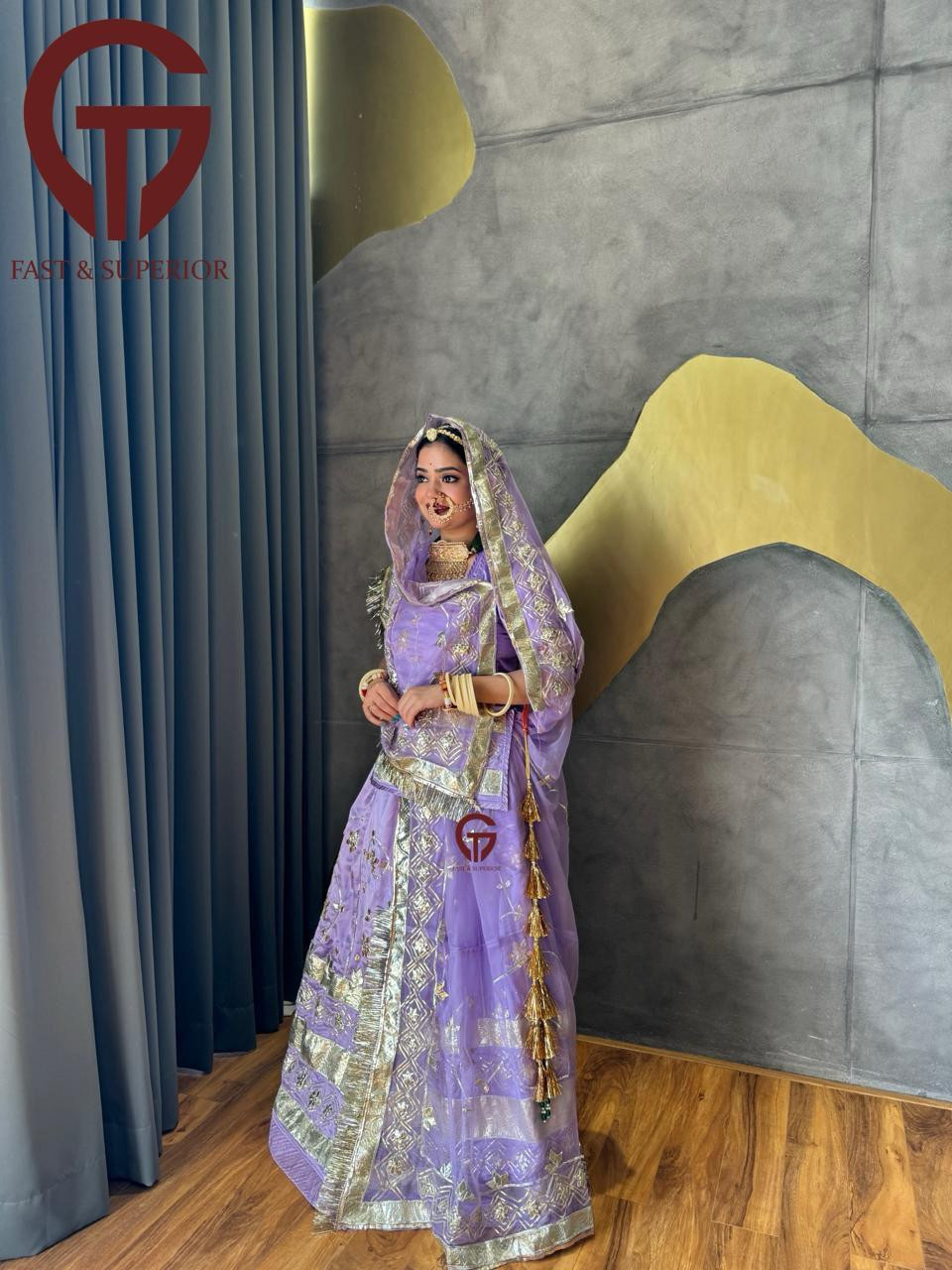 Satan humrahi pure odhna rajputi poshak