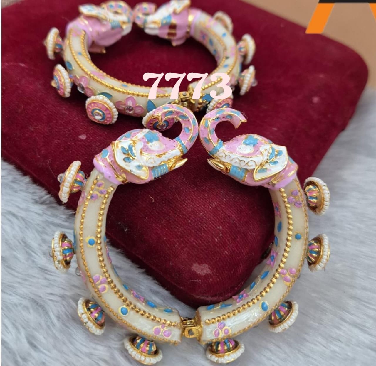 Ethnic Traditional Indian kundan Bangle for Women