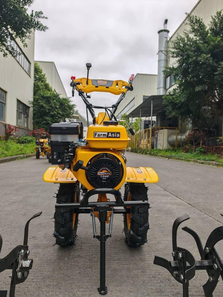 7.5 Hp Power Weeder Mini Tractor With 5 Attachment For Agricalture