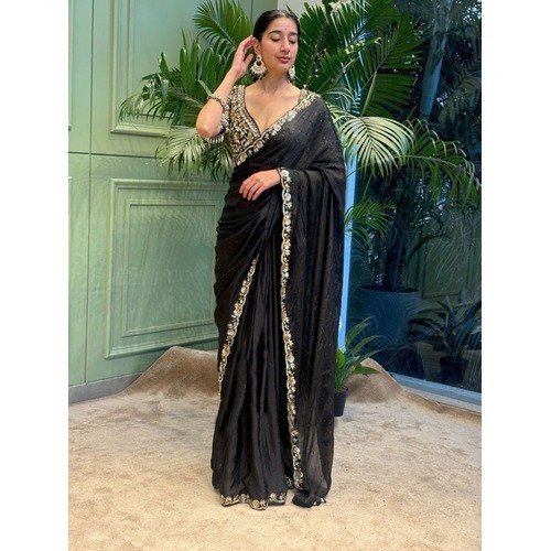 Shine in Style: Sequins Saree Collection by Nice Creation