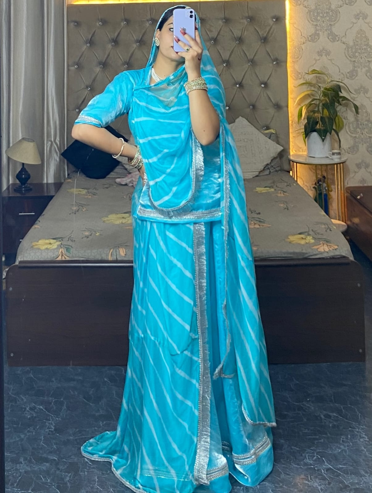 Leheriya Rajputi Poshak – Elegant Traditional Rajwadi Look