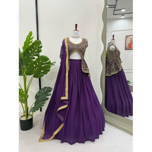 Timeless Beauty Women’s Georgette Lehenga Set
