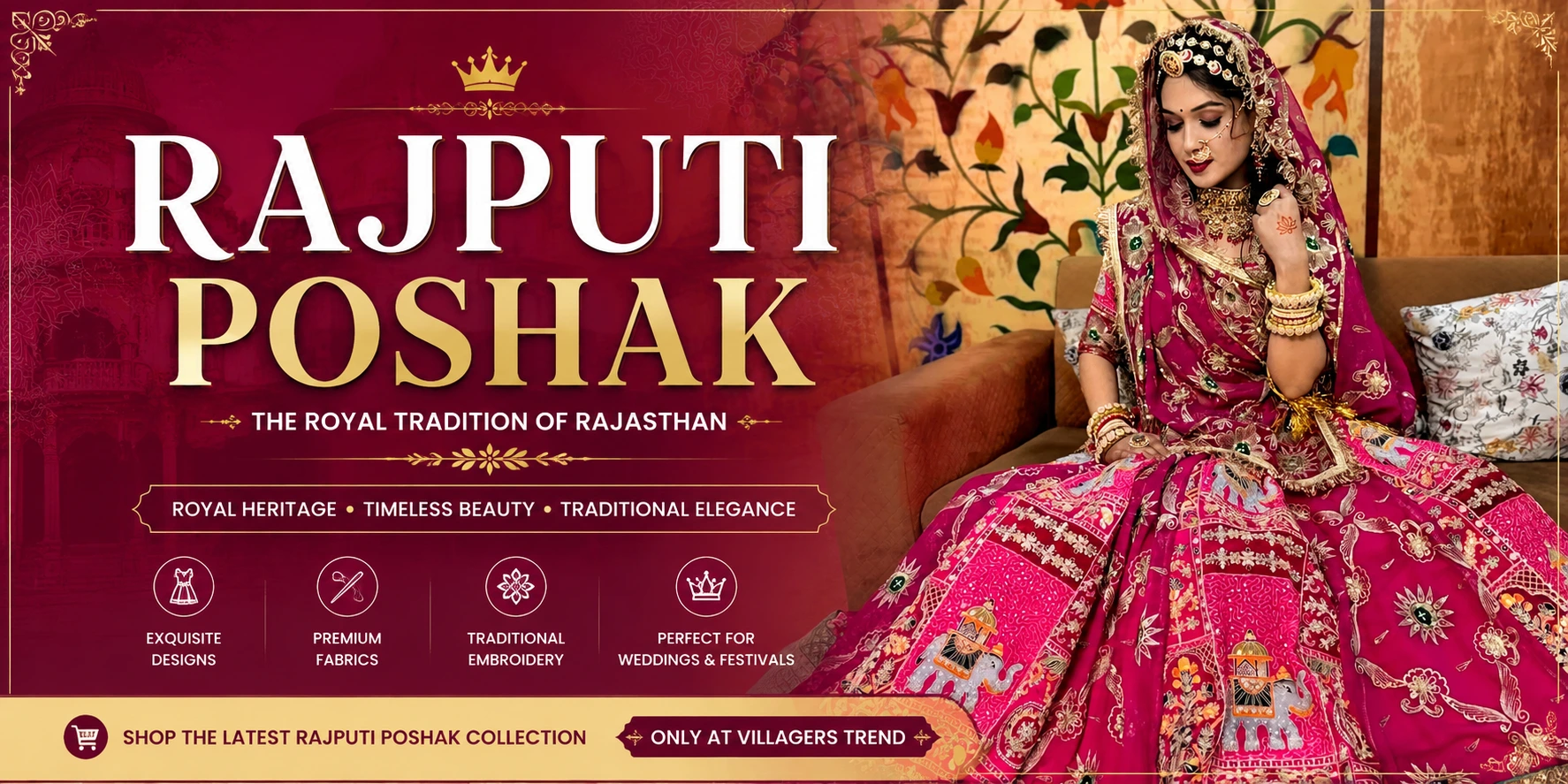 Rajputi Poshak: The Royal Traditional Dress of Rajasthan