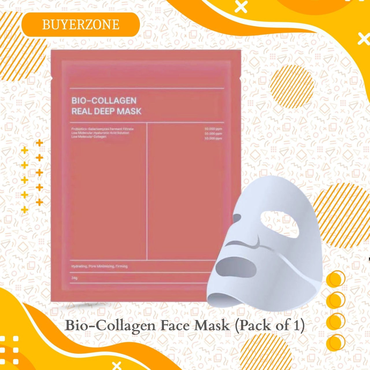 Bio-Collagen Face Mask (Pack of 1)