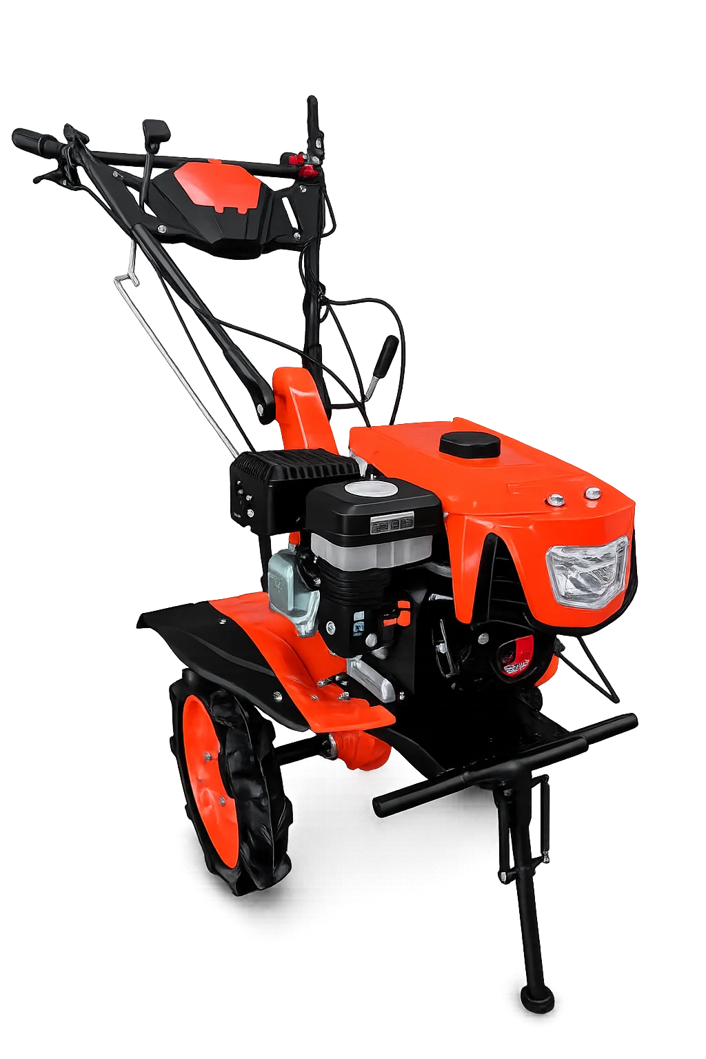 American Bulls 7.5 HP Power Weeder NB-170FH with Head Light | Petrol Engine | Heavy-Duty Agricultural Tiller