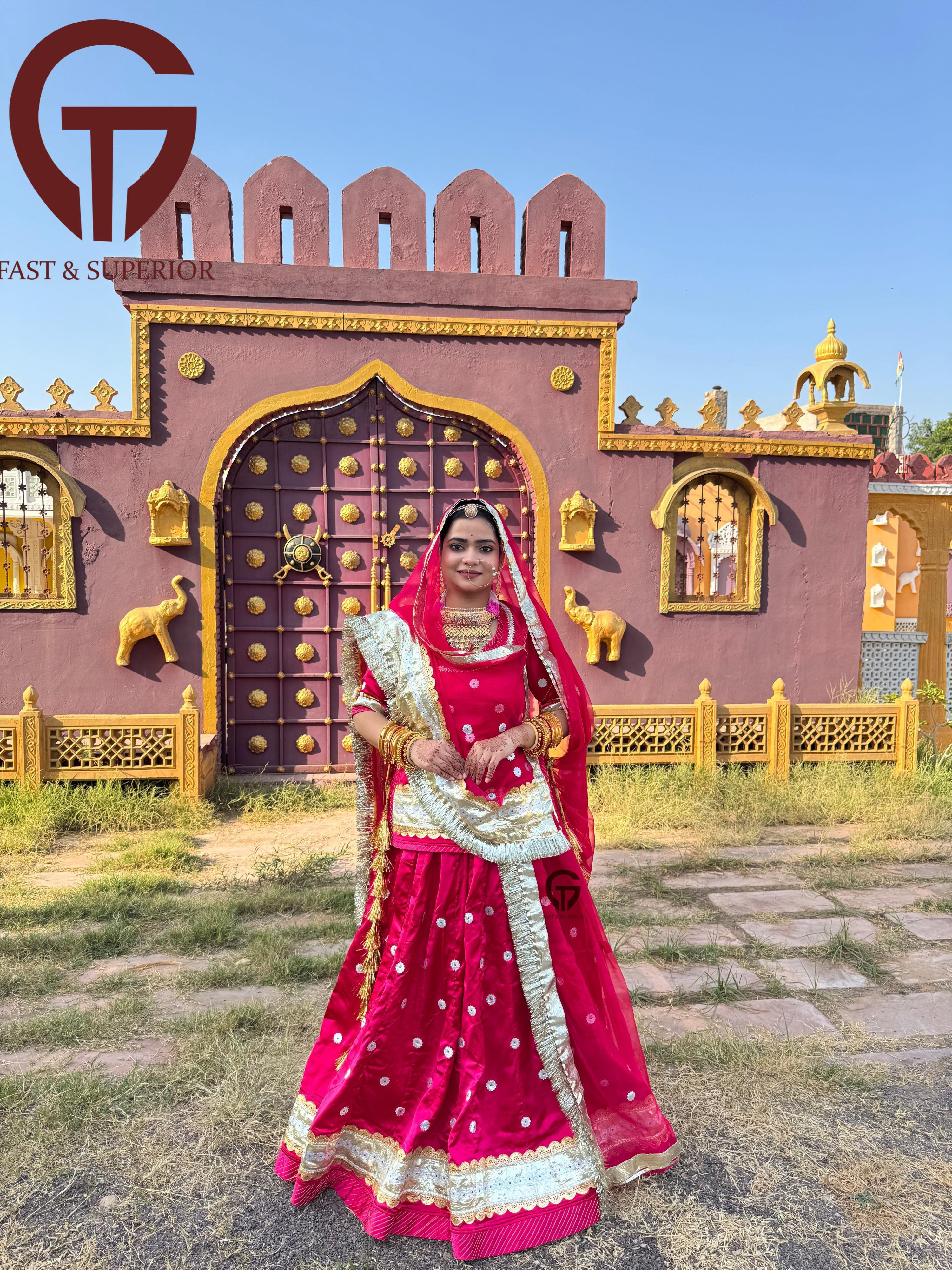 Rani  32 Kali Heavy Gher Satan Poshak