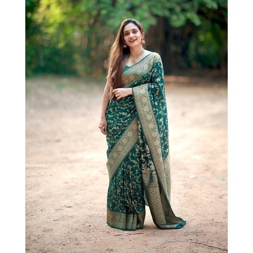 Breathable Organic Banarasi Sarees for Indian Weddings