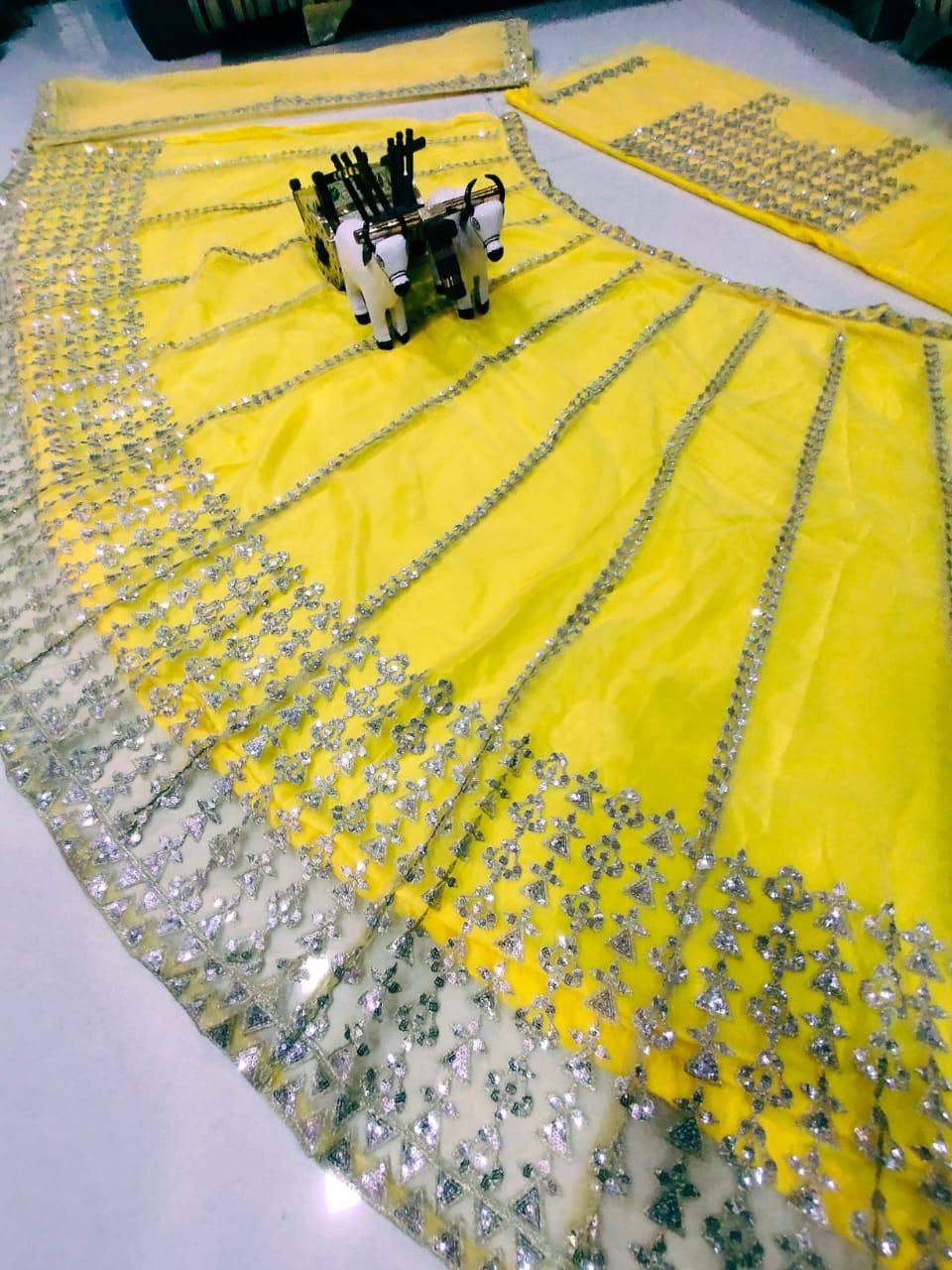 Heavy Sequence Work Designer Lehenga Set For Women