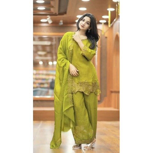 Presenting New Ready-made Top-Bottom And Dupatta Set
