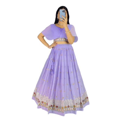 Ethnic lehenga with blouse for women