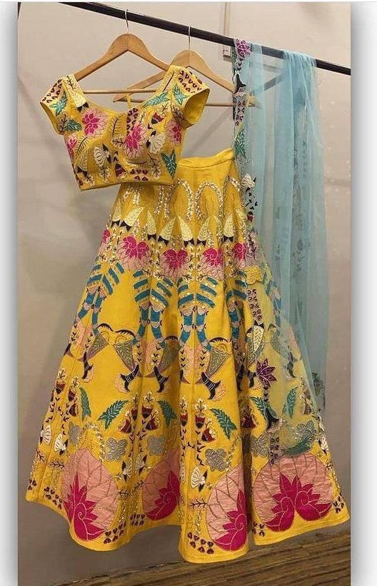 Semi-Stitched Bridal & Party Wear Lehenga Choli with Dupatta