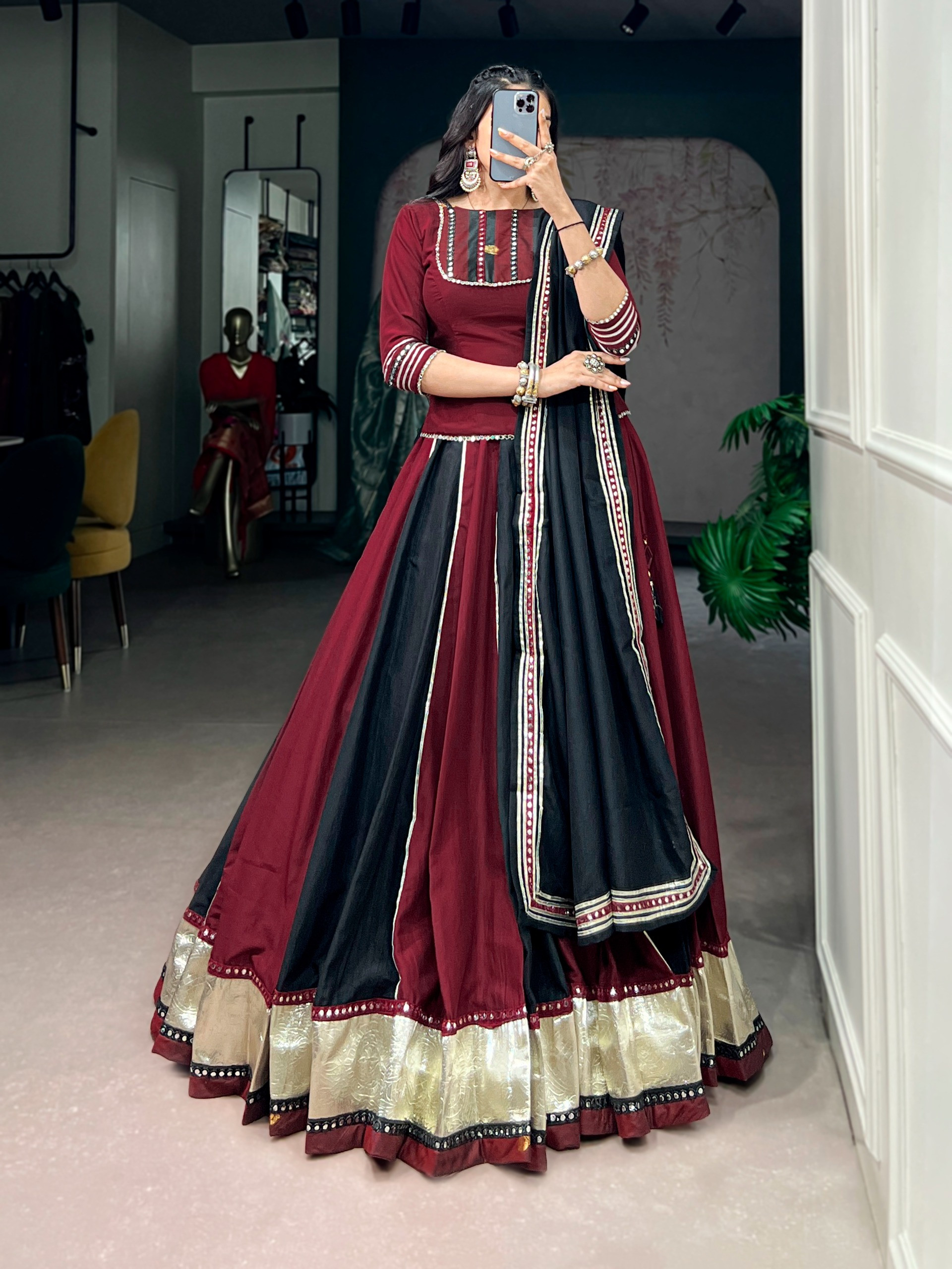 Traditional Gujarati Chaniya Choli for Women - Vibrant Ethnic Wear