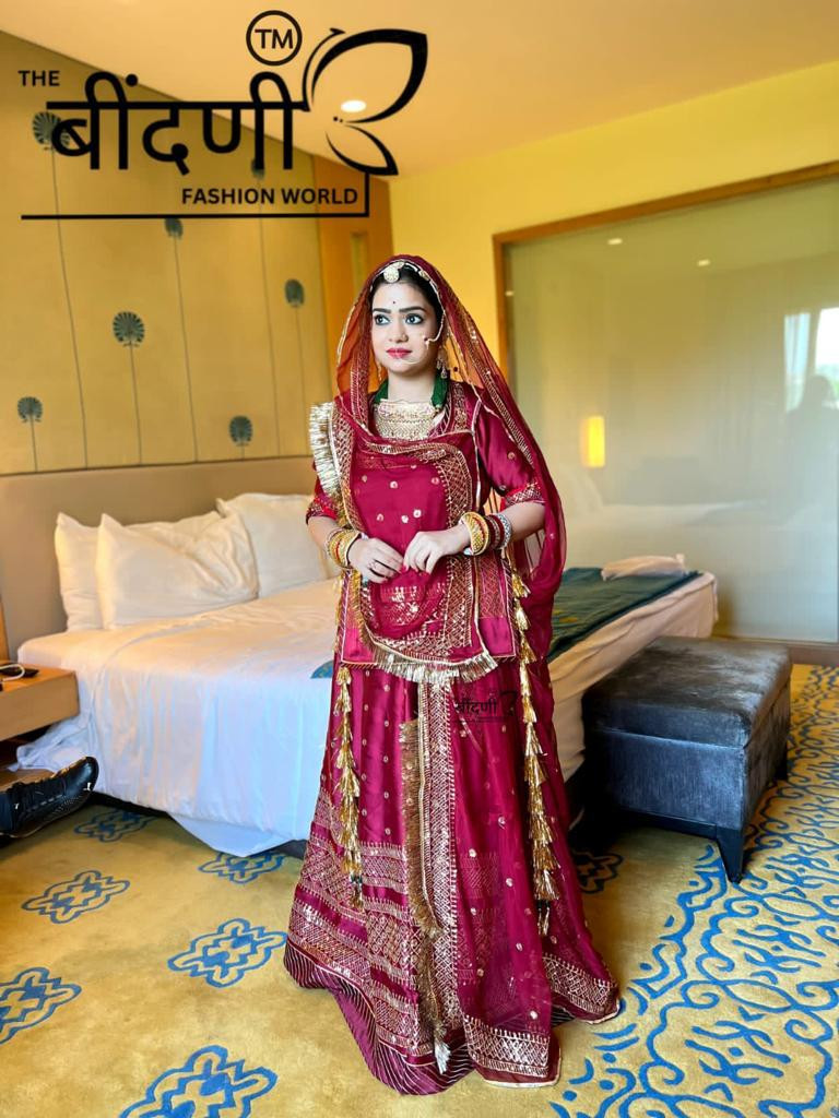 Satan Suit Rajputi Poshak