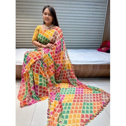 Bandhani A traditional tiedye textile from Rajasthan For Women