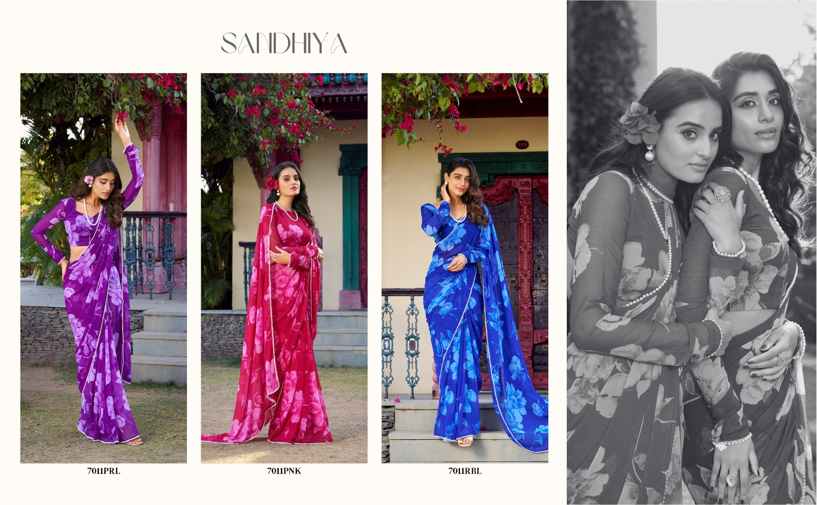 The Timeless Charm of Chiffon Sarees"