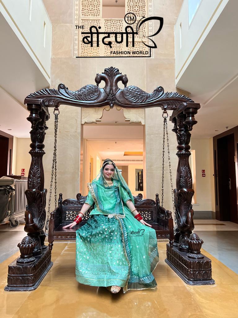 New Organza Rajputi Poshak