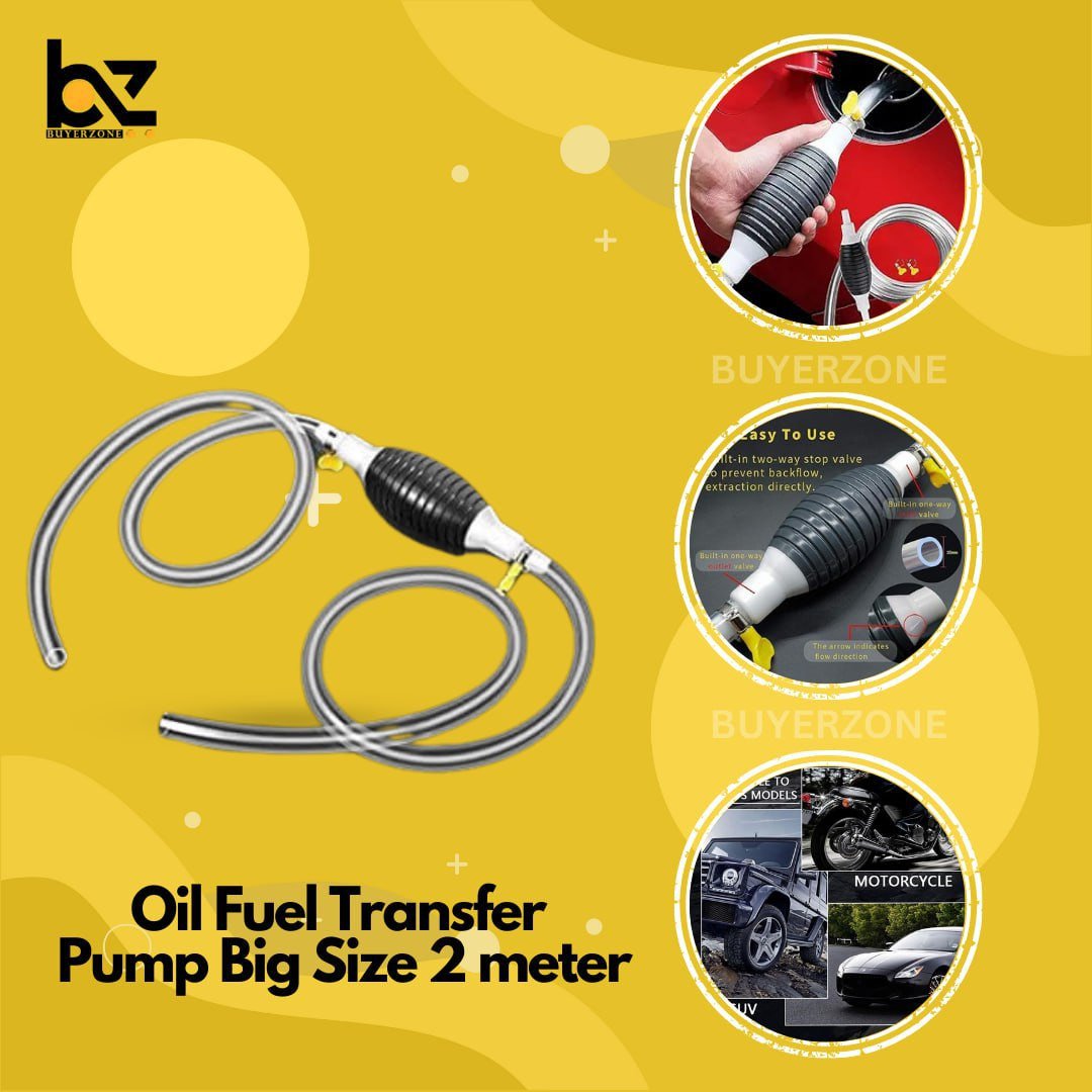Oil Fuel Transfer Pump  With Big Size 2 meter Pipe