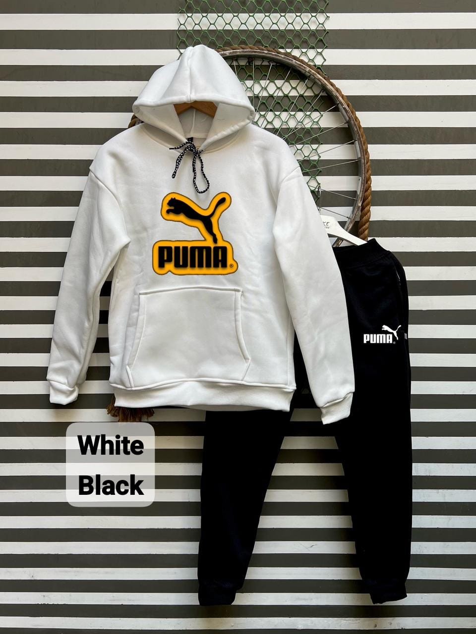 PUMA Recommended Fleece Cotton Full Warm Winter Tracksuit