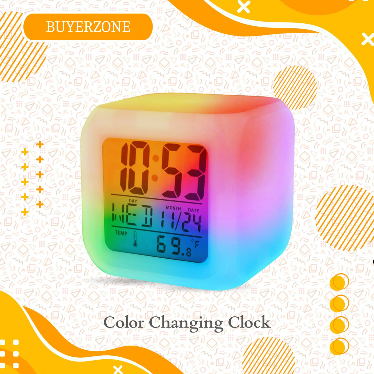 Color Changing Clock