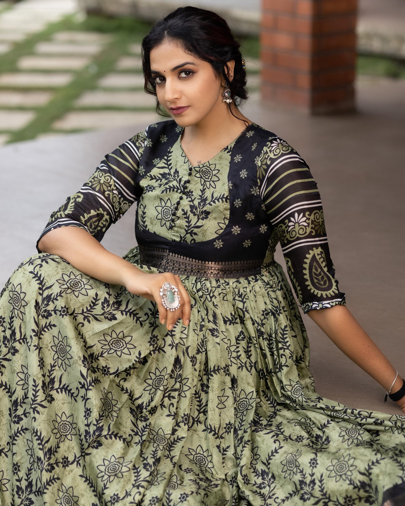 Trendy Floral Gowns