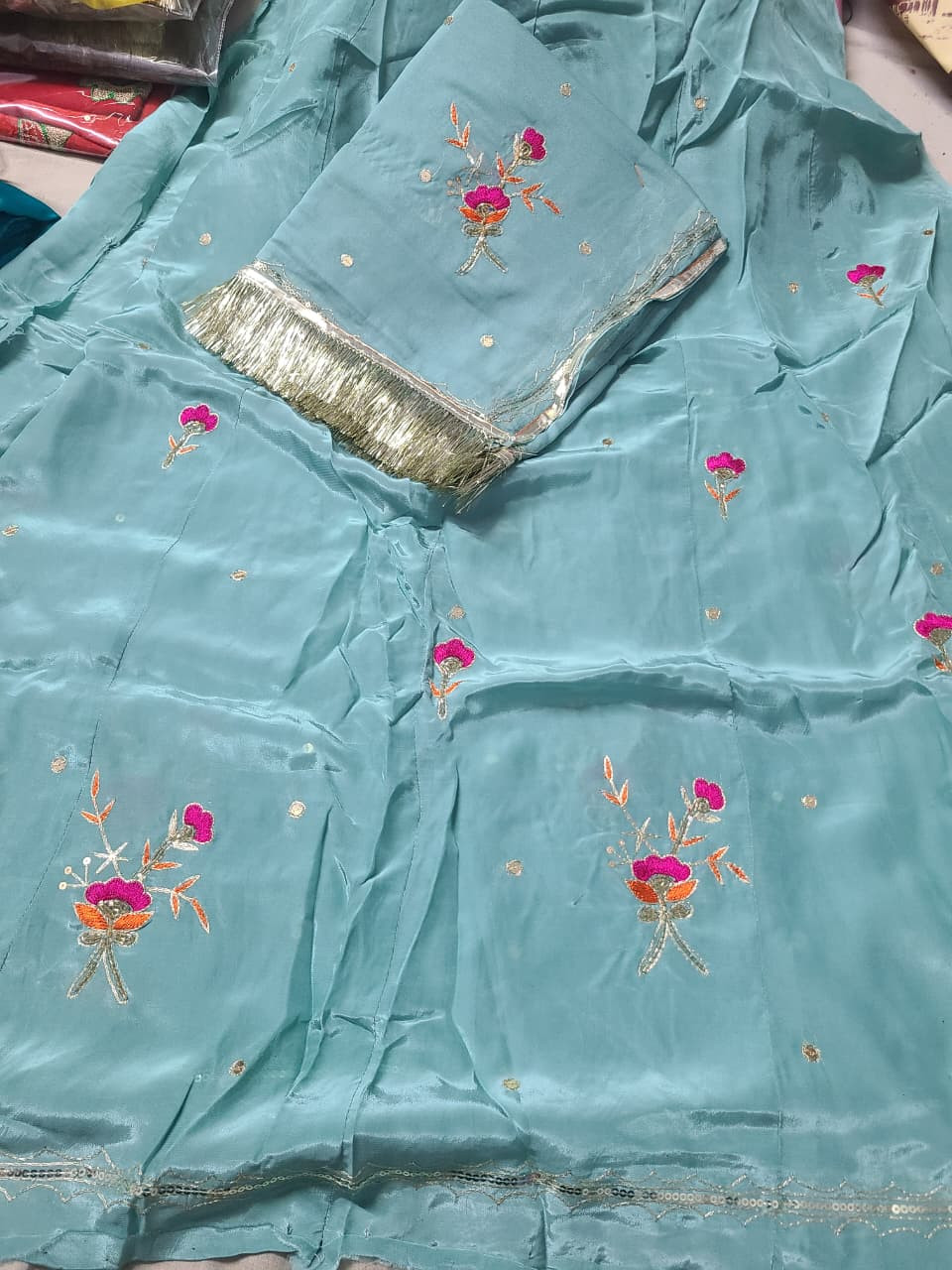 Rajputi Poshak with Aari Mangji – Hand Work Rajasthani Poshak