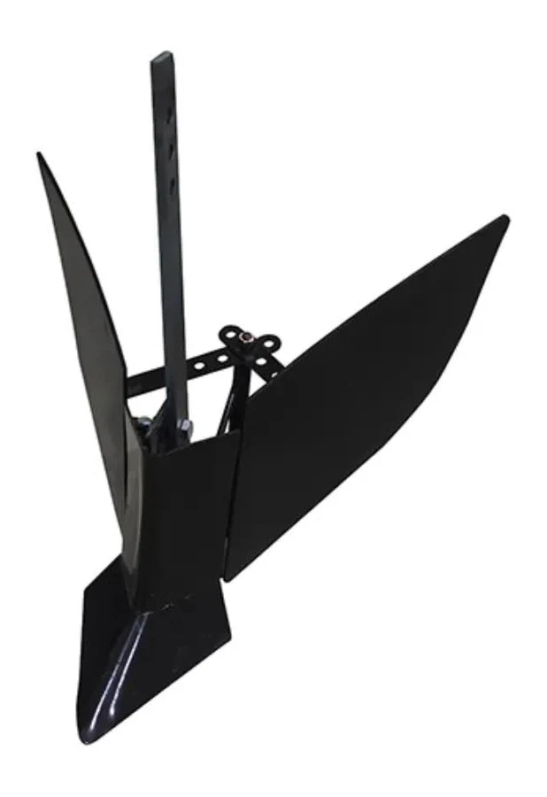 Power Weeder Ditcher/Furrower/Ridger Attachment | Adjustable Steel | 5-9 HP
