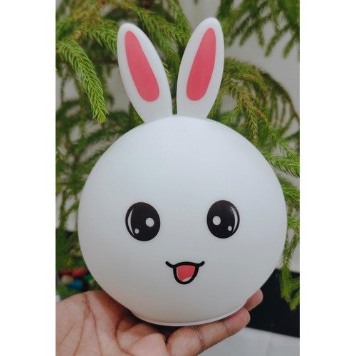 Cute Silicone Rabbit Night Lamp