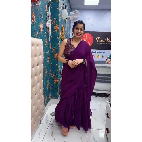 Trendy Indian Fashion Elegant Lahenga Sarees