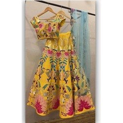 Semi-Stitched Bridal & Party Wear Lehenga Choli with Dupatta