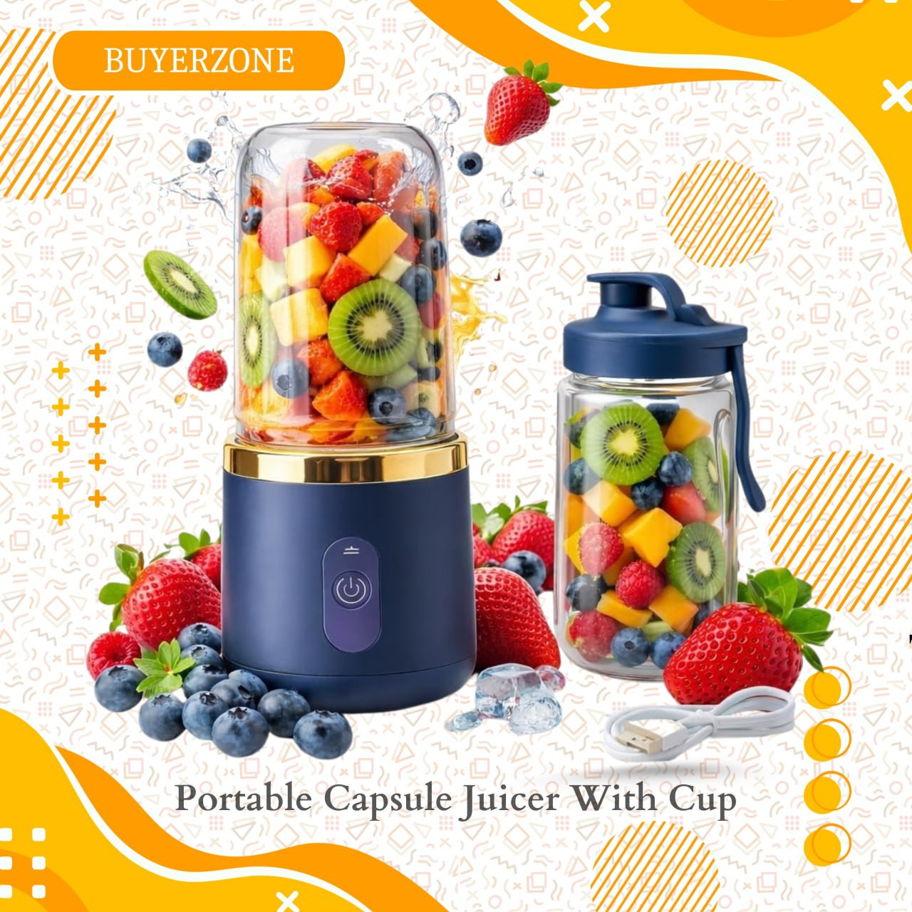 Portable Capsule Juicer With Cup