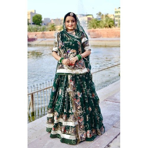 New Launch: 4M Ghera Fancy Lehenga for Festive Wear