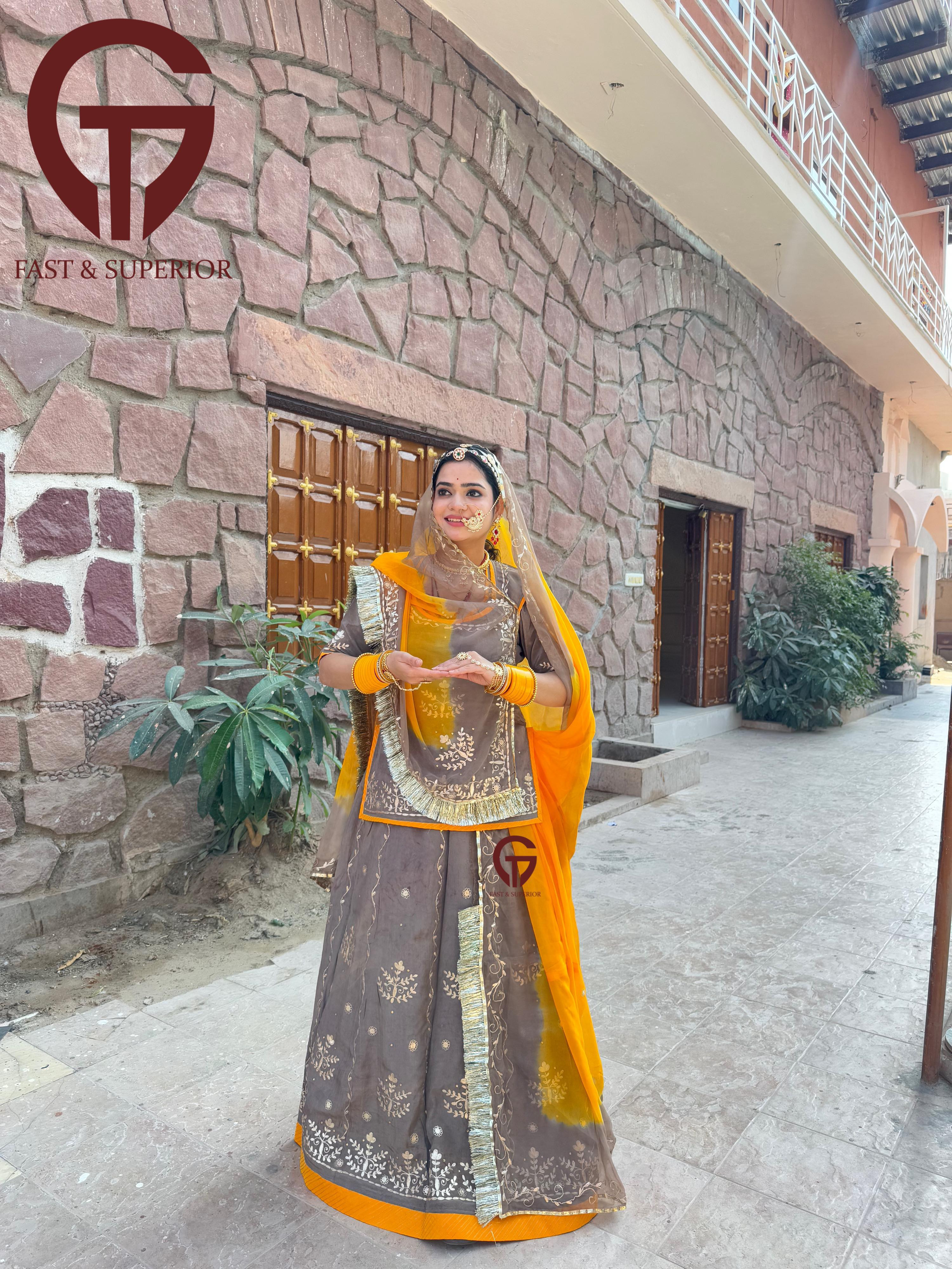 Hema boder rajputi poshak