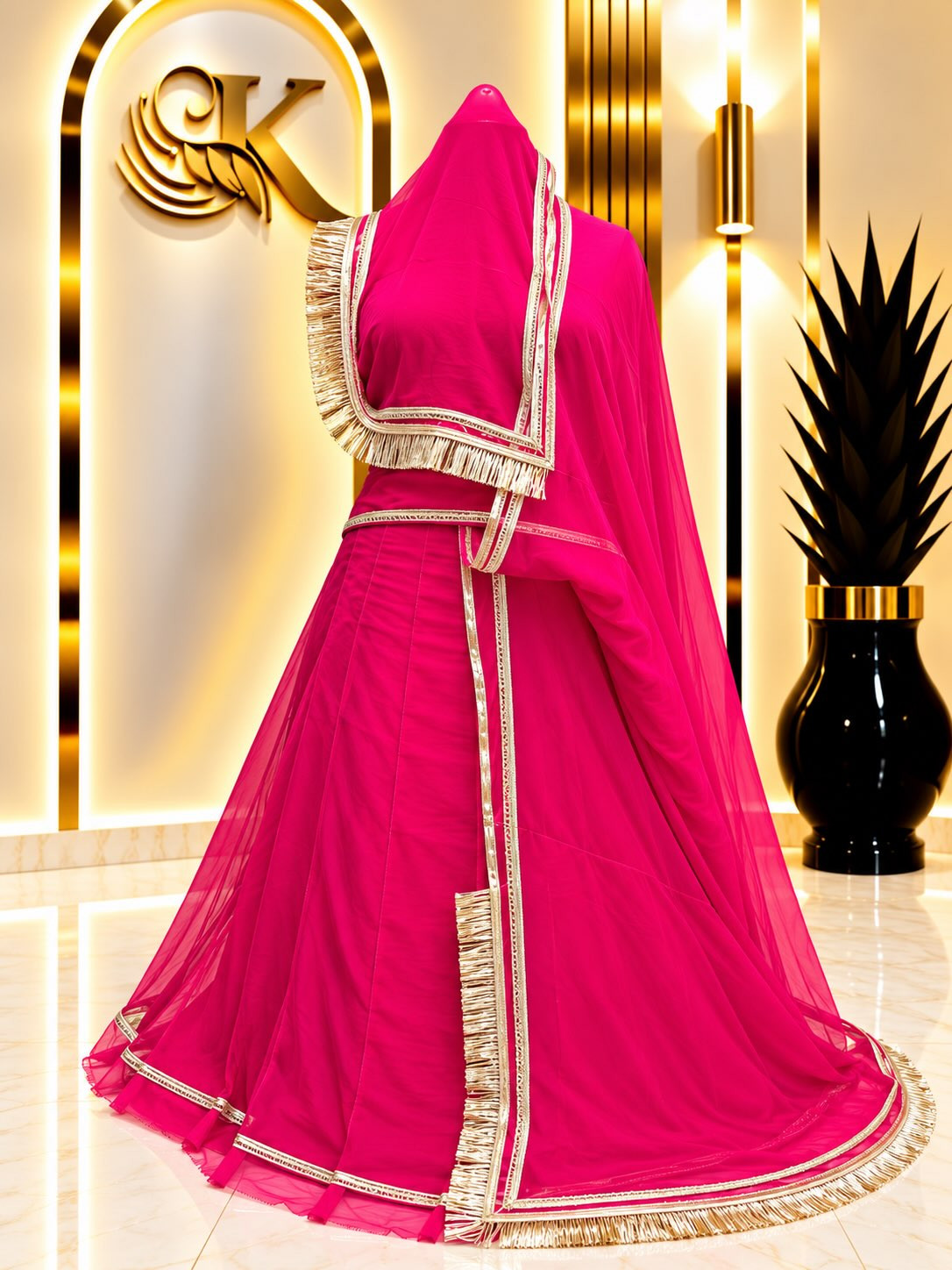 32 Kali Half Pure Rajwadi Poshak | Traditional Rajasthani Designer Lehenga Set