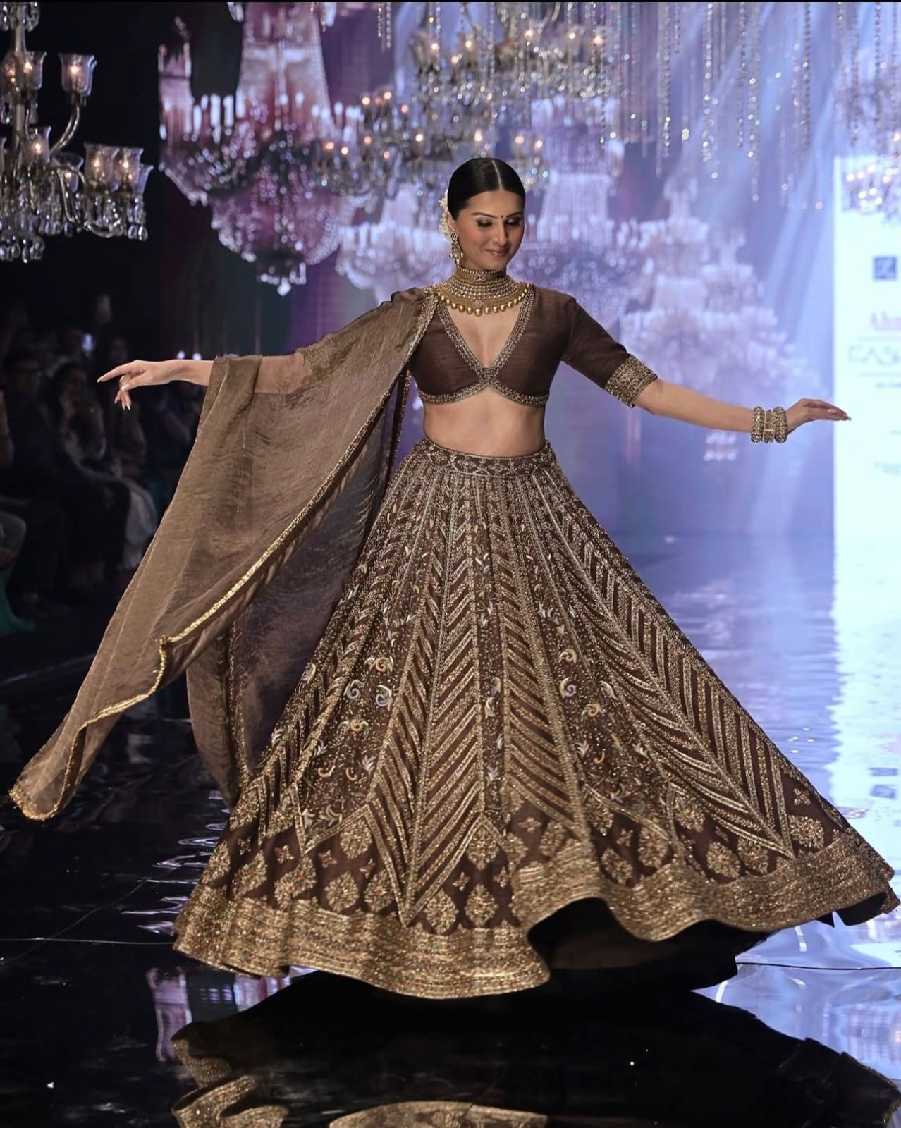 Premium Thai Silk Lehenga Set With Heavy Cancan And Canvas